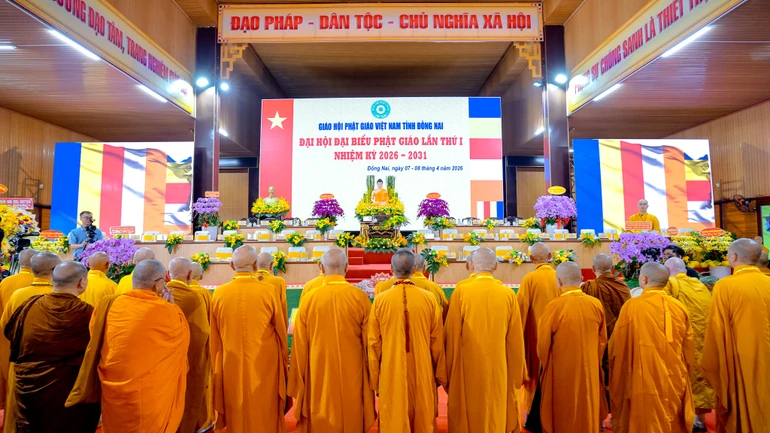 Phật giáo tỉnh Đồng Nai là đơn vị cấp tỉnh thành thứ hai trong cả nước (sau TP.HCM) tiến hành tổ chức Đại hội đại biểu nhiệm kỳ 2026-2031 - Ảnh: Nguyện Truyền/BGN