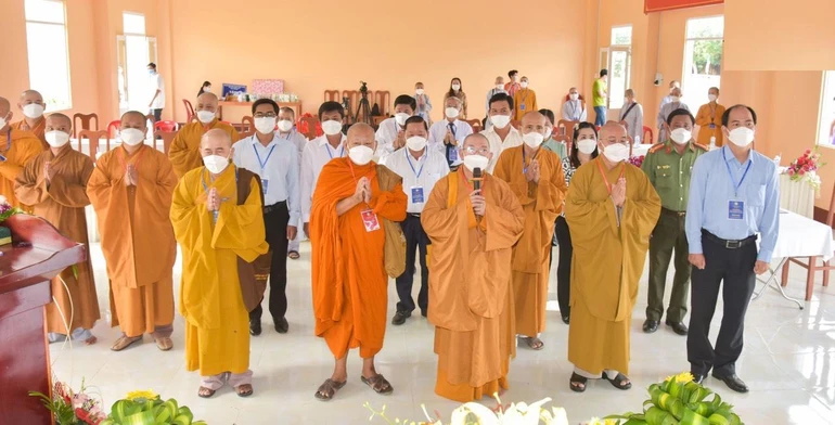 Đại hội đại biểu Phật giáo huyện Đông Hải lần thứ V nhiệm kỳ 2021-2026