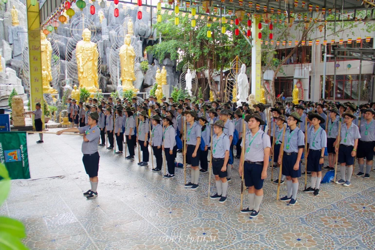 Ban Hướng dẫn Phật tử TP.HCM vận động cư sĩ Phật tử, huynh trưởng, đoàn sinh, thanh thiếu nhi Phật tử tích cực hưởng ứng Tuần Phật đản