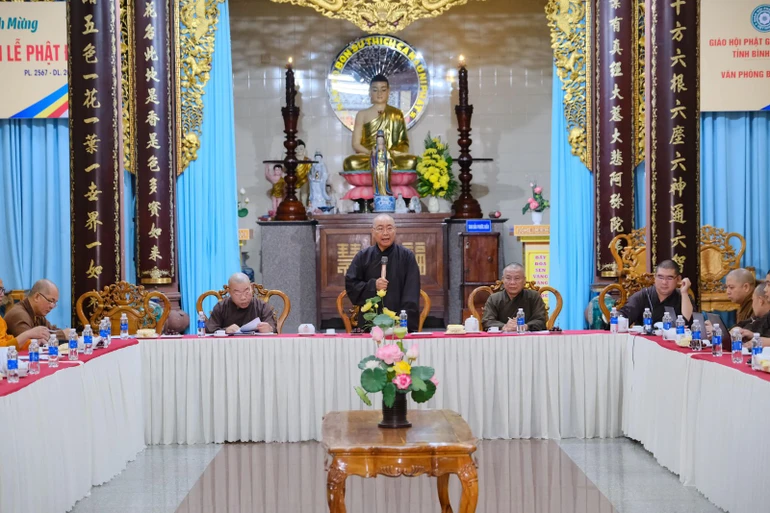 Hội nghị sơ kết hoạt động Phật sự của Giáo hội tỉnh Bình Thuận