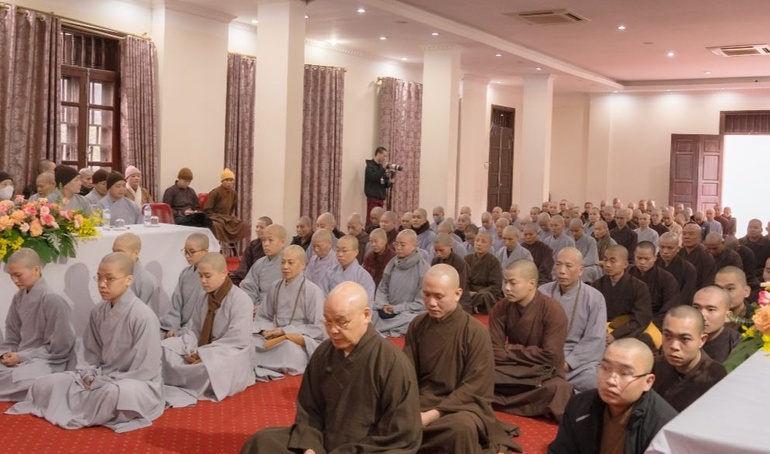 Giới tử Đại giới đàn Trúc Lâm Tam Tổ lần thứ XIII 