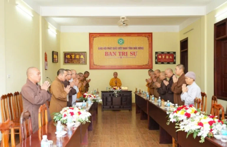 Ban Thường trực Ban Trị sự họp triển khai hoạt động Phật sự