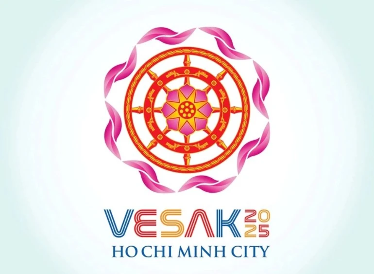 Logo chính thức của Đại lễ Vesak Liên Hiệp Quốc 2025 tổ chức tại TP.HCM đã được ICDV chọn và thông qua