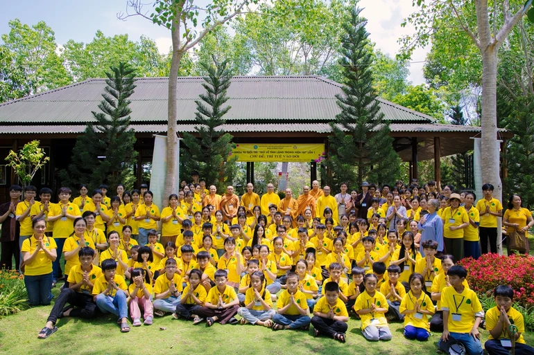 Bình Thuận: Ban Hoằng pháp GHPGVN H.Hàm Thuận Bắc tổ chức khóa tu Trở về tĩnh lặng trong hiện tại