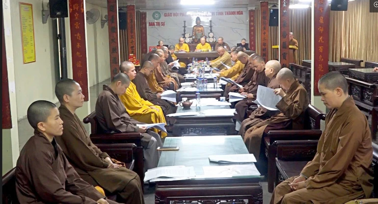 Ban Thường trực Ban Trị sự GHPGVN tỉnh họp triển khai hoạt động Tuần Phật đản Phật lịch 2569