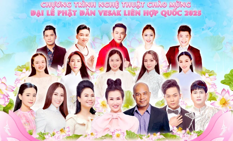  Nhiều nghệ sĩ tham gia biểu diễn trong đêm nghệ thuật "Việt Nam muôn thuở sáng ngời đạo thiêng" tại Việt Nam Quốc Tự