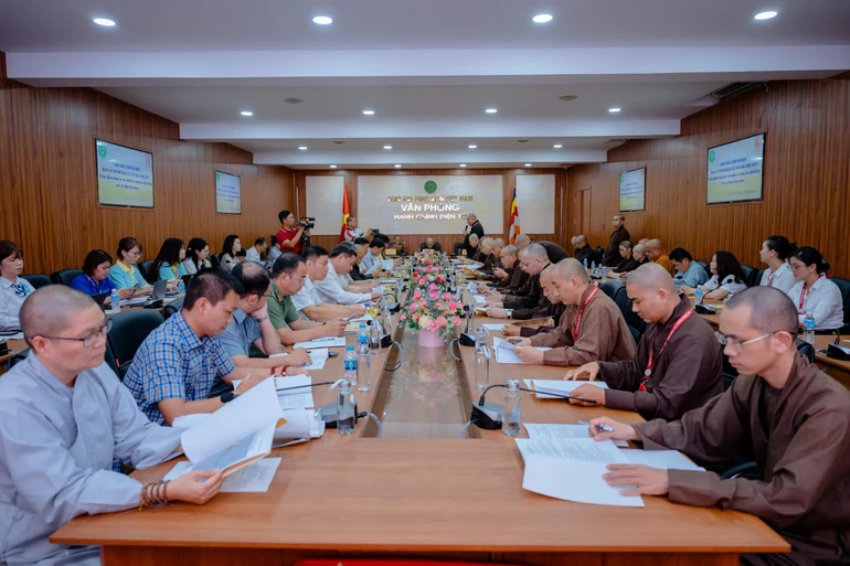 Buổi họp liên ngành về công tác an ninh, trật tự Đại lễ Vesak Liên Hiệp Quốc 2025