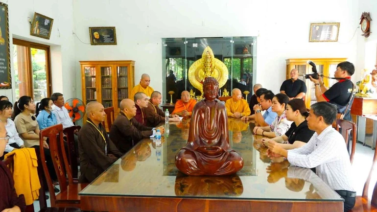  Ban Trị sự GHPGVN tỉnh Đồng Nai tổ chức công bố quyết định bổ nhiệm Ban Quản trị chùa Từ Đức