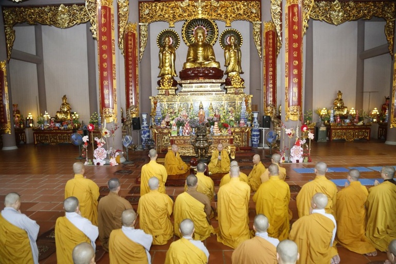 Trụ sở Ban Trị sự GHPGVN tỉnh Điện Biên - chùa Linh Quang tác pháp An cư kiết hạ