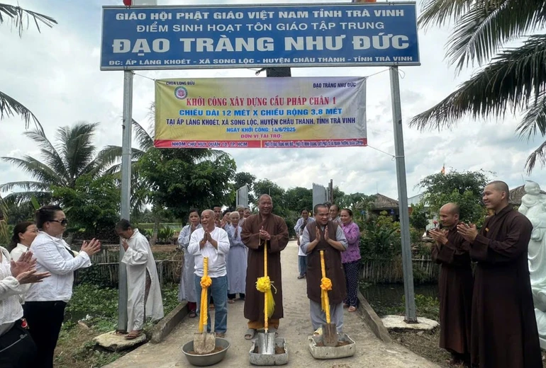 Lễ khởi công xây dựng cầu Pháp Chân 1 