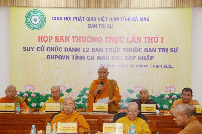 Ban Thường trực Ban Trị sự tỉnh cử chức danh các ban chuyên môn trực thuộc