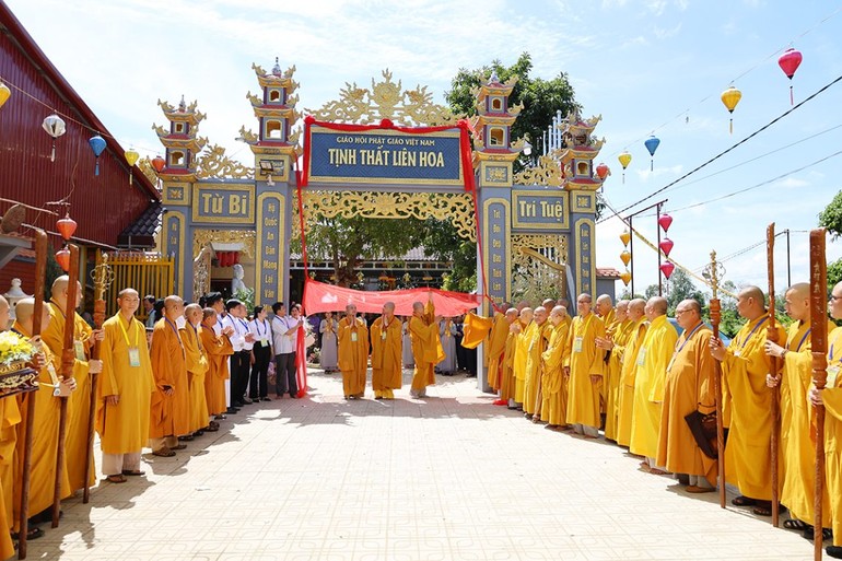 Thượng bảng tịnh thấy Liên Hoa, xã Đức Huệ, tỉnh Tây Ninh