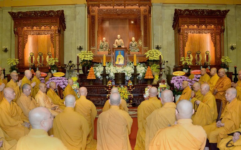 Lễ tưởng niệm 28 năm ngày Đại lão Hòa thượng Thích Thiện Hào viên tịch, tại Việt Nam Quốc Tự