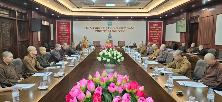 Hội nghị công bố nhân sự Ban Trị sự tỉnh nhiệm kỳ 2022-2027 và hiệp thương nhân sự các ban chuyên môn