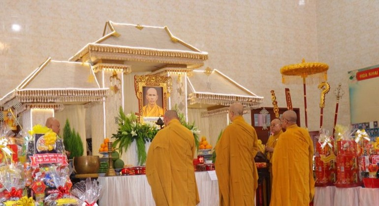  Lễ tưởng niệm Tổ sư Lê Khánh Hòa tại chùa Đông Phước