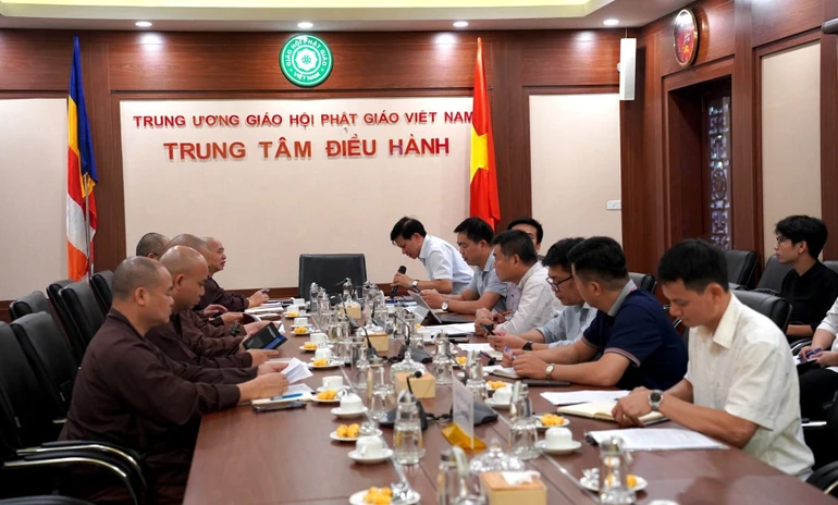Ban Tổ chức tọa đàm khoa học họp rà soát công tác chuẩn bị 