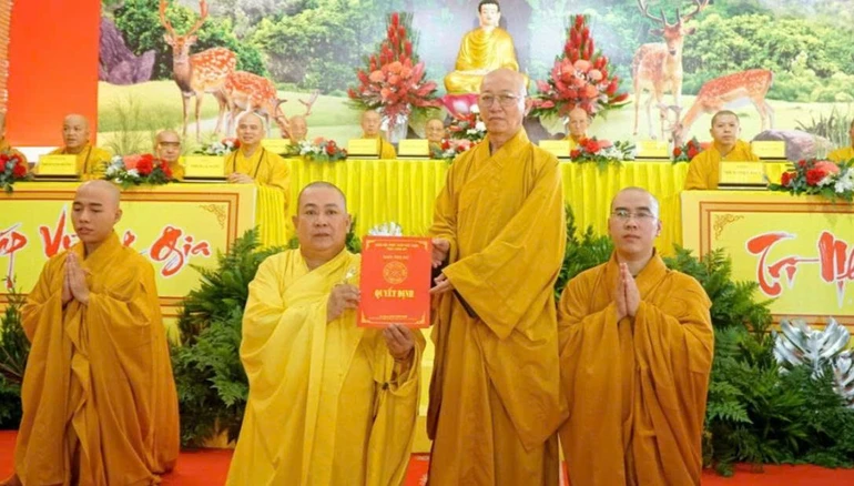 Tây Ninh: Công bố quyết định bổ nhiệm trụ trì tịnh thất Phổ Minh