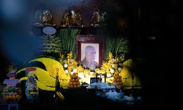 Lễ tưởng niệm chung thất Trưởng lão Hòa thượng Thích Trí Tịnh tại tổ đình Vĩnh Nghiêm