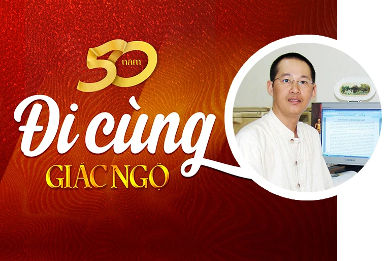 Tác giả Giang Phong, cựu phóng viên Báo Giác Ngộ