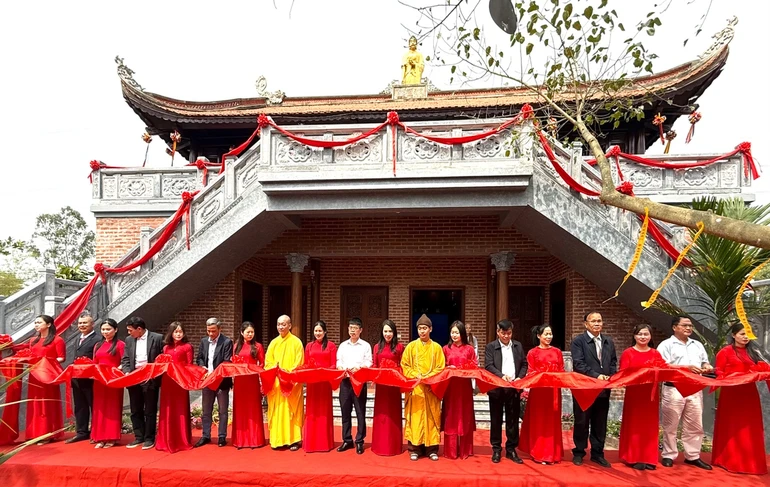 Hà Nội: Khánh thành ngôi Tổ đường chùa Thanh Tháp