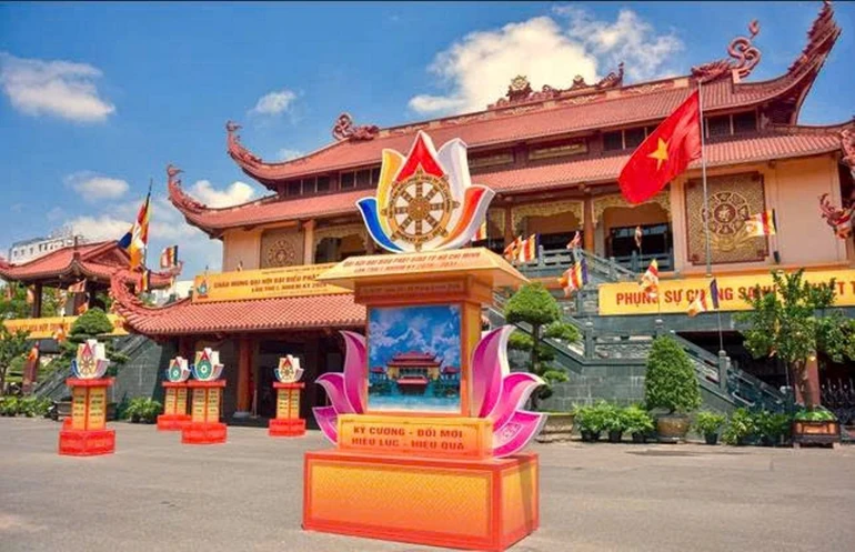 Đại hội đại biểu Phật giáo TP.HCM lần thứ I, nhiệm kỳ 2026-2031 sẽ diễn ra tại Việt Nam Quốc Tự - Ảnh: Quảng Đạo