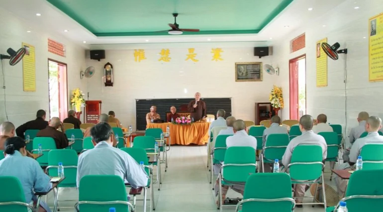Quang cảnh buổi họp của các xã thuộc cụm Xuyên Mộc (TP.HCM)