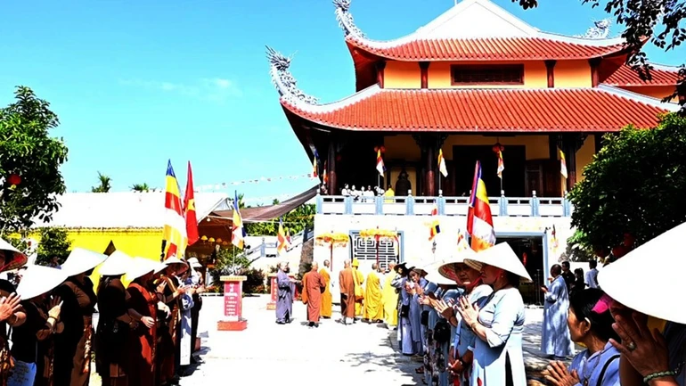 Chùa Cảnh Long được trùng tu trang nghiêm sau 4 năm