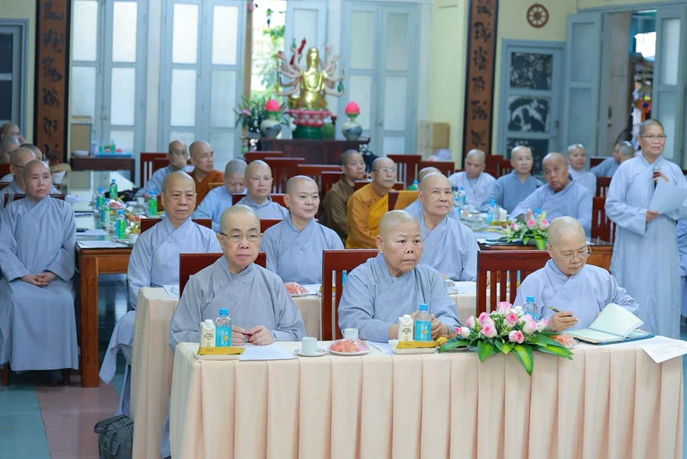 Thường trực Phân ban Ni giới Trung ương họp tại tổ đình Từ Nghiêm