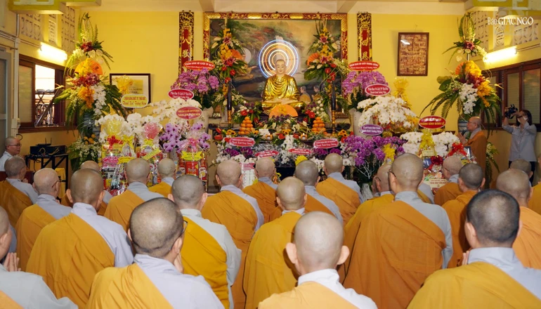 Lễ tưởng niệm Đức Thánh Tổ Ni Đại Ái Đạo tại tổ đình Từ nghiêm