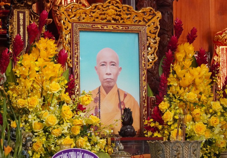 Di ảnh Hòa Thượng Thích Như Thọ tại Tổ đường chùa Bửu Đà