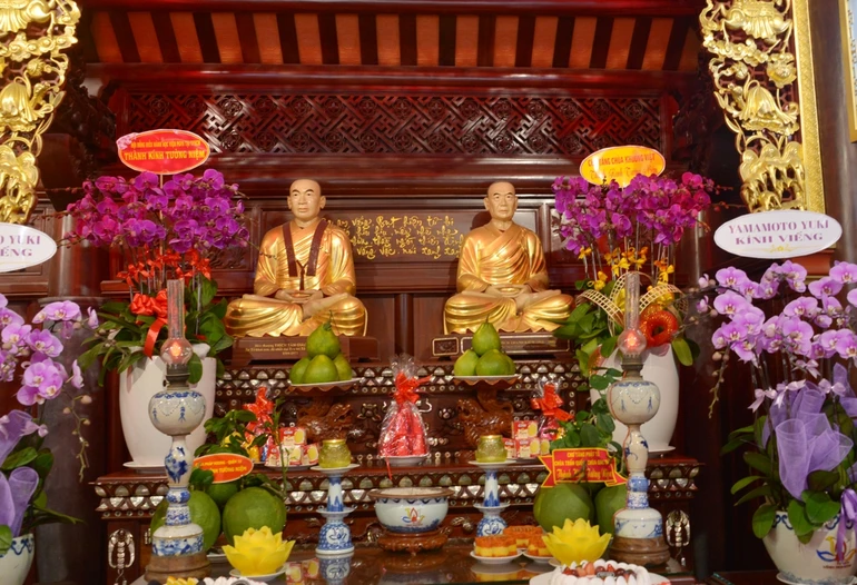 Môn phái tổ đình Vĩnh Nghiêm trang nghiêm tưởng niệm 50 năm ngày viên tịch của Hòa thượng Thích Tâm Giác