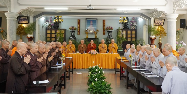 Ban Trị sự GHPGVN Q.Gò Vấp họp triển khai kế hoạch tổ chức Phật đản Phật lịch 2569