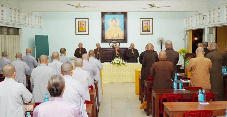 Ban Trị sự GHPGVN Q.10 họp triển khai kế hoạch tổ chức Đại lễ Phật đản, An cư kiết hạ Phật lịch 2569