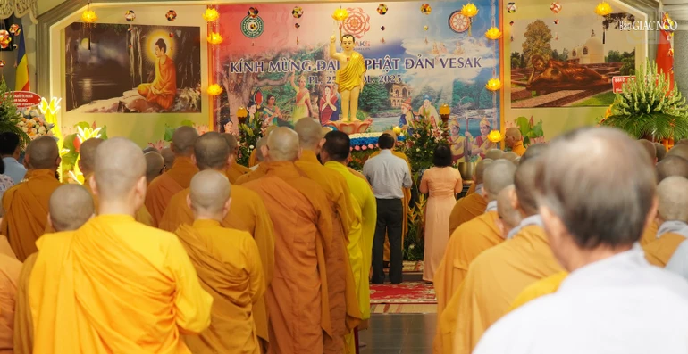 Ban Trị sự GHPGVN Q.Gò Vấp trang nghiêm tổ chức Đại lễ Phật đản Phật lịch 2569 tại chùa Huỳnh Kim