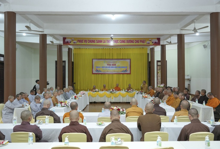 Tọa đàm kỷ niệm 20 năm thành lập GHPGVN tỉnh Đắk Nông với chủ đề “Tăng Ni đồng lòng phụng sự”