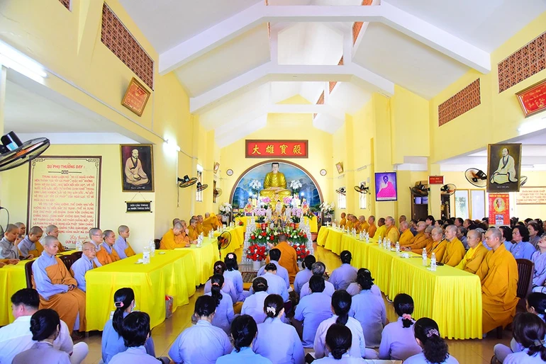 Quang cảnh buổi lễ