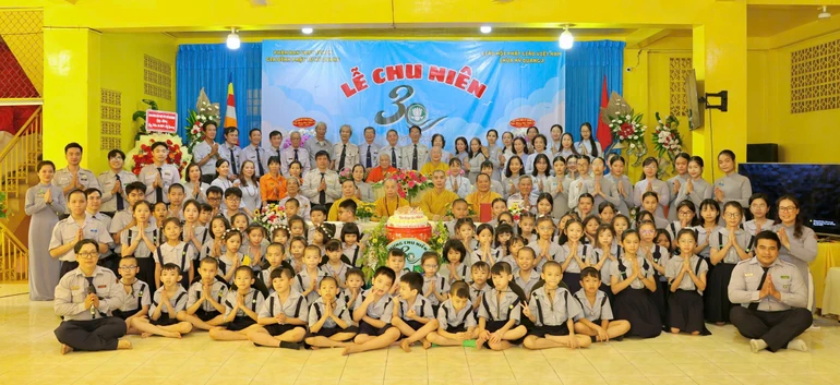 Kỷ niệm 30 năm hình thành và phát triển Gia đình Phật tử Kỳ Quang