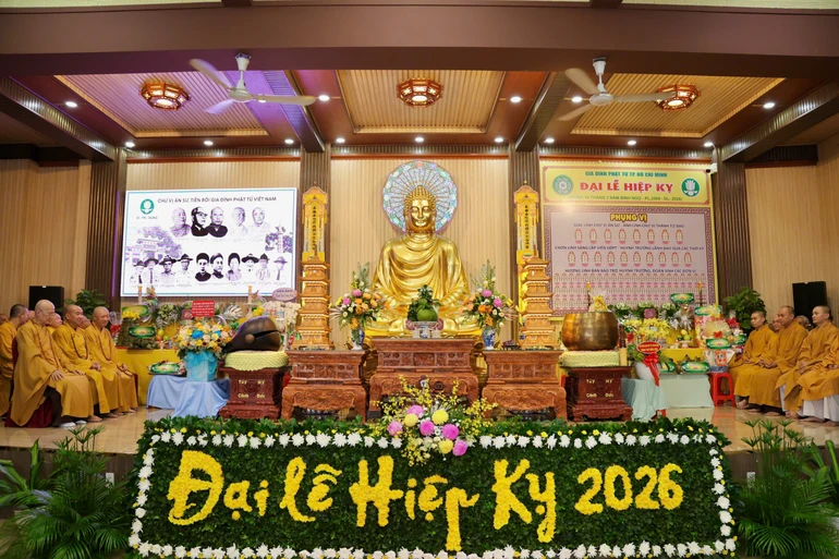 Trang nghiêm khóa lễ tưởng niệm hiệp tại chùa Thiên Chánh