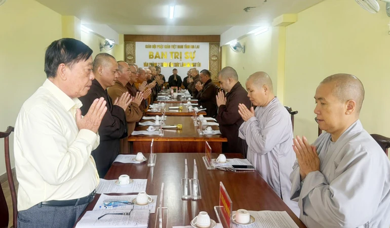 Ban Thường trực Ban Trị sự GHPGVN tỉnh Gia Lai họp triển khai Phật sự