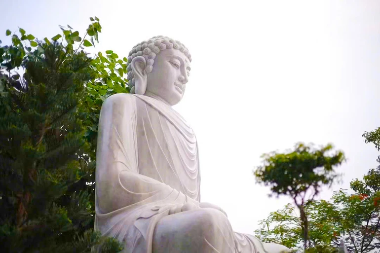 "Để sự tu tập của con được đúng, để con biết điều đúng, sai, thì tất cả phải quay về thân và tâm. Thân và tâm là thứ dẫn ta đến lạc hay khổ. Chúng nối kết với nhau như những mắt xích của một sợi dây" - Ảnh: GĐPT Phước Thiện