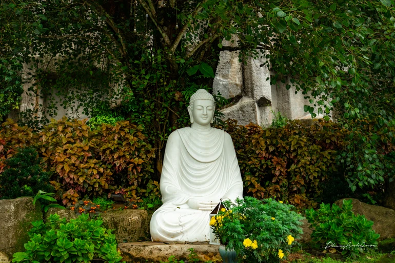 "Tất cả những người cha trên cõi đời này đều muốn để lại gia sản quý giá nhất cho con mình, trong đó không có kho tàng nào quý giá hơn Phật pháp" - Ảnh: Phùng Anh Quốc