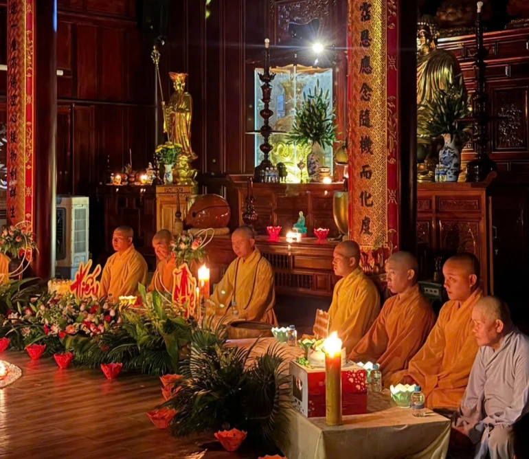 Đêm tri ân tại chùa Báo Ân 