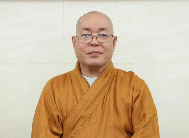 Thượng tọa Thích Đạt Đức - Ảnh: Nguyên Tài/BGN