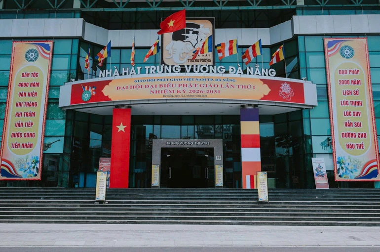 Nhà hát Trưng Vương - nơi diễn ra Đại hội đại biểu Phật giáo TP.Đà Nẵng lần thứ I, nhiệm kỳ 2026-2031