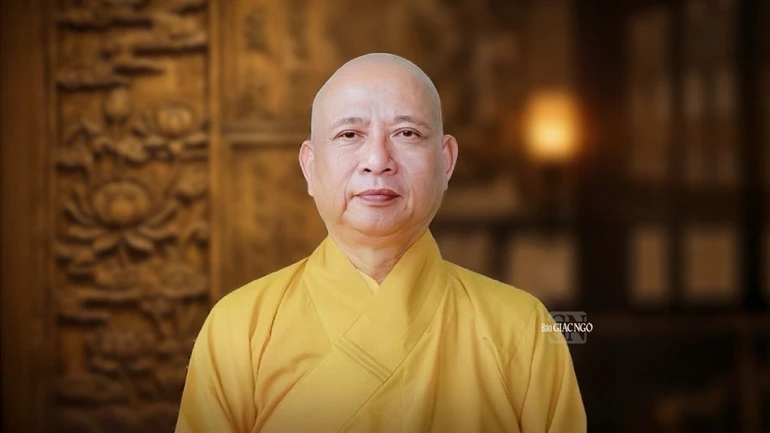 Cố Hòa thượng Thích Phước Minh, Ủy viên Hội đồng Trị sự GHPGVN, Trưởng ban Trị sự GHPGVN TP.Đà Nẵng - Ảnh: Nguyện Truyền/BGN