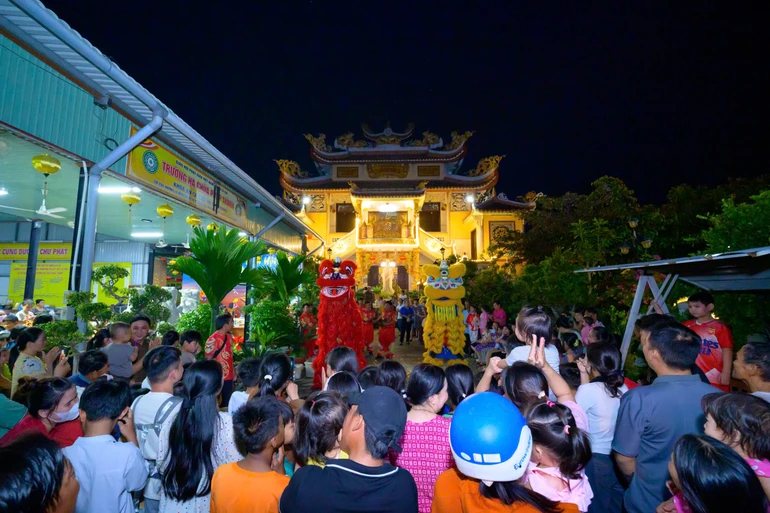 Ngày hội Trung thu năm 2026 ấm áp và vui tươi tại chùa Pháp Thành (X.Củ Chi, TP.HCM)