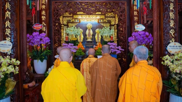 Lễ tưởng niệm húy nhật lần thứ 28 Hòa thượng Thích Long Trí tại chùa Viên Giác