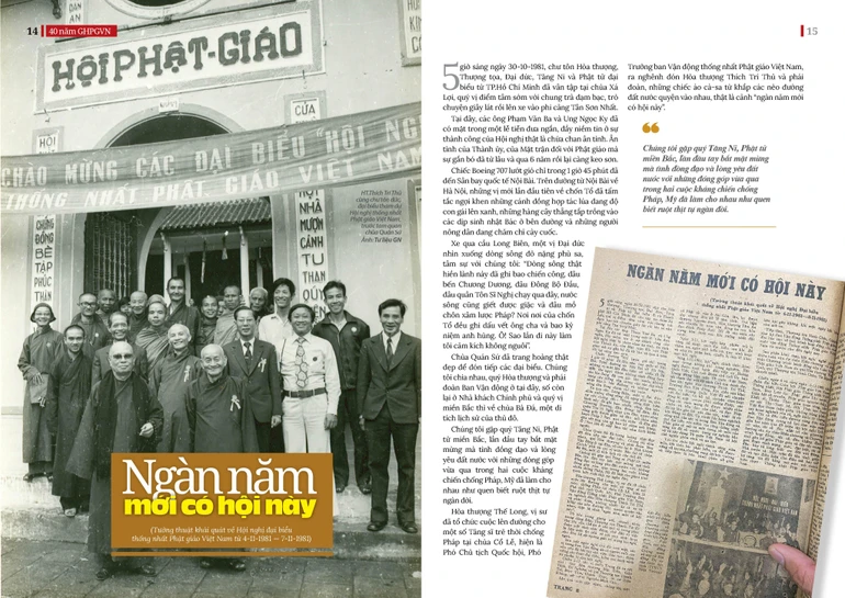 Bài trên Báo Giác Ngộ số 1126 - Thiết kế: Phòng Mỹ thuật BGN/Tống Viết Diễn