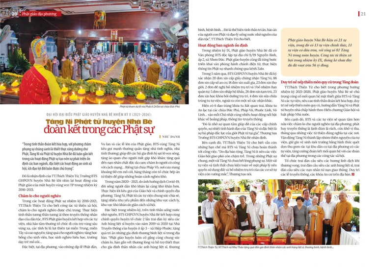 Bài trên Báo Giác Ngộ số 1129 - Thiết kế: Phòng Mỹ thuật BGN/Tống Viết Diễn