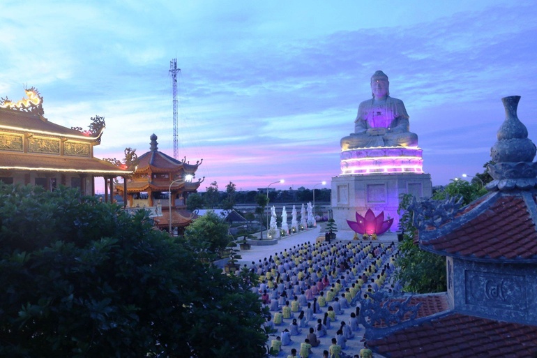 Hàng năm, chùa Bình A đều tổ chức khóa tu mùa hè dành cho học sinh, sinh viên